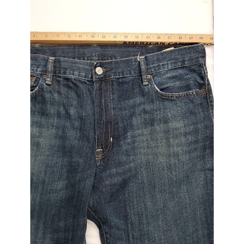 Ralph Lauren Denim & Supply Men's 40x32 Slouch Relaxed Straight Leg Jeans - Picture 5 of 16